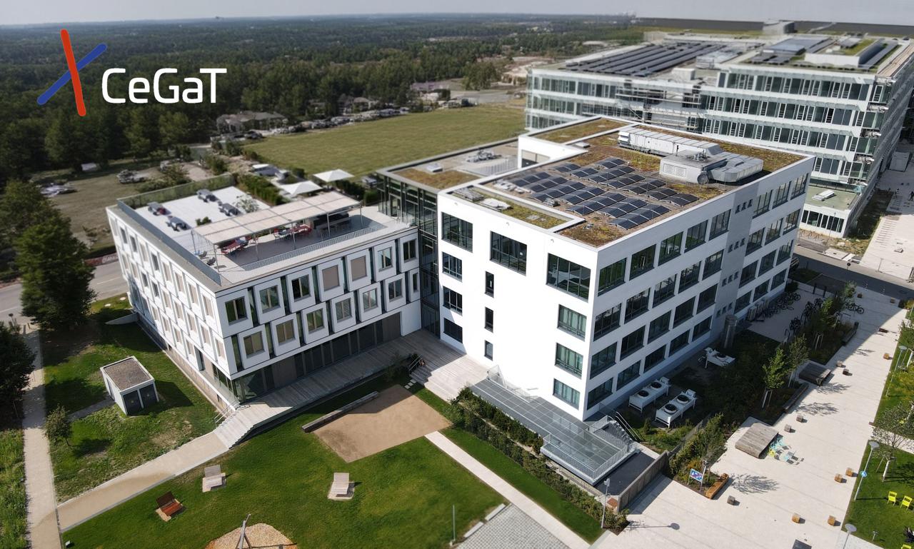 Здание CeGaT в городе Тюбинген, Германия